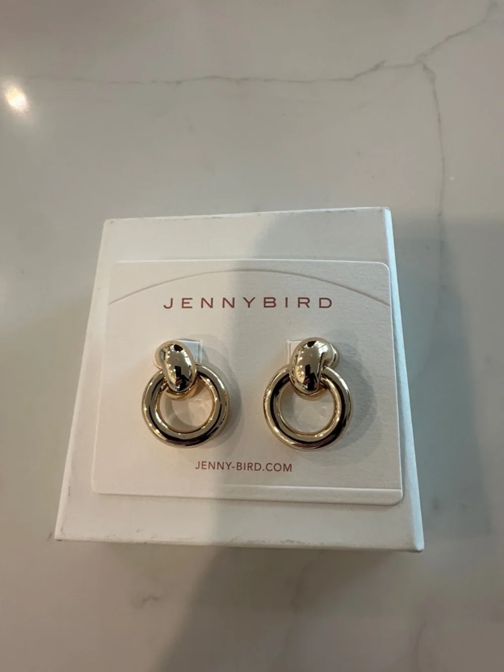 Jenny Bird Puffy Faye Knocker Earrings - Picture 1 of 1